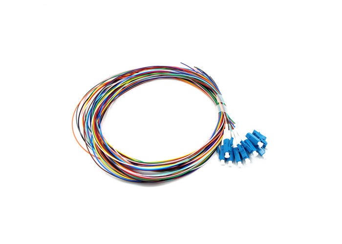 Optical Fiber Pigtail 12 Colors LC / UPC